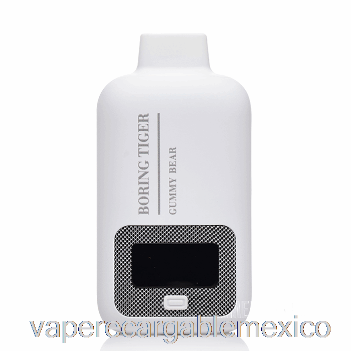 Vape Recargable Luffbar Aburrido Tigre 25000 Osito De Goma Desechable